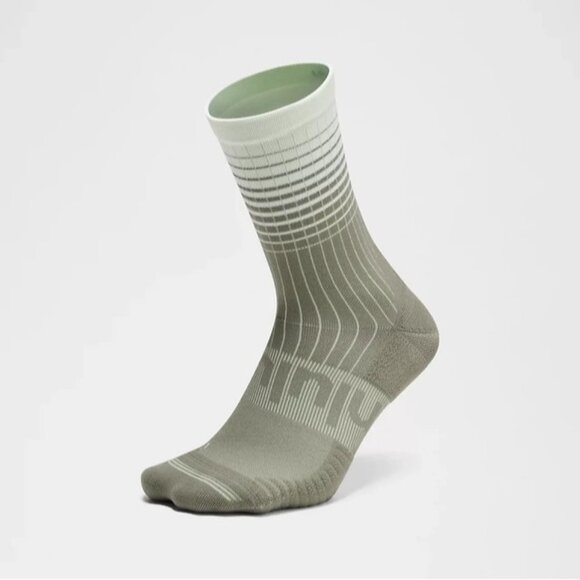lululemon athletica Accessories - NWT Lululemon Unisex Power Stride Crew Socks *Reflective Size Large (ELIX/BALF)